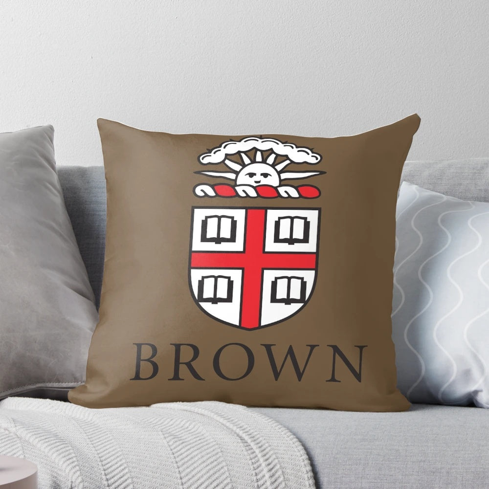 Brown University Pillow featuring the university logo and design