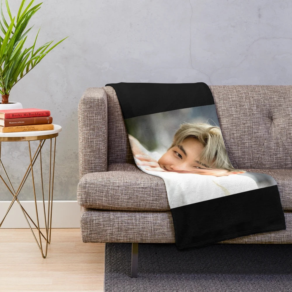 BTS RM Namjoon Plush Blanket for ARMY Fans
