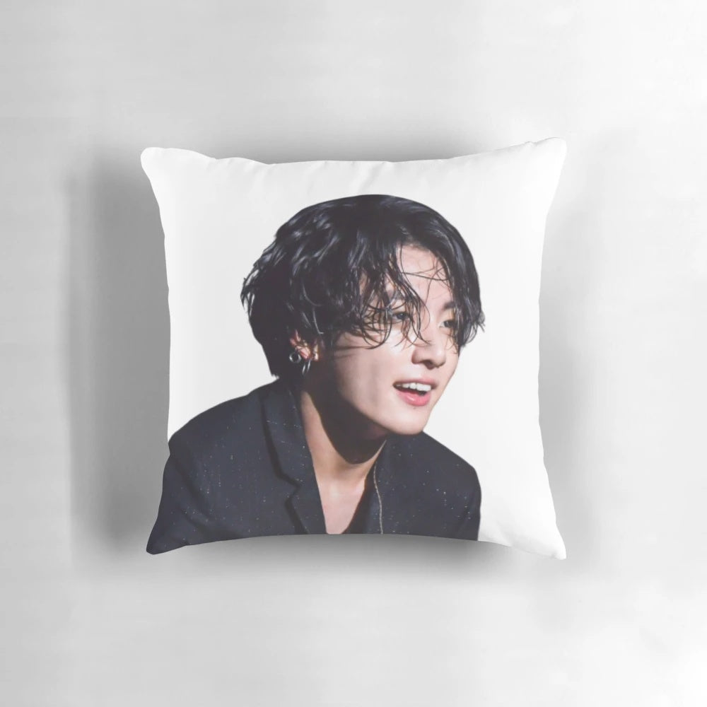 BTS Jungkook Long Hair Kpop Pillow
