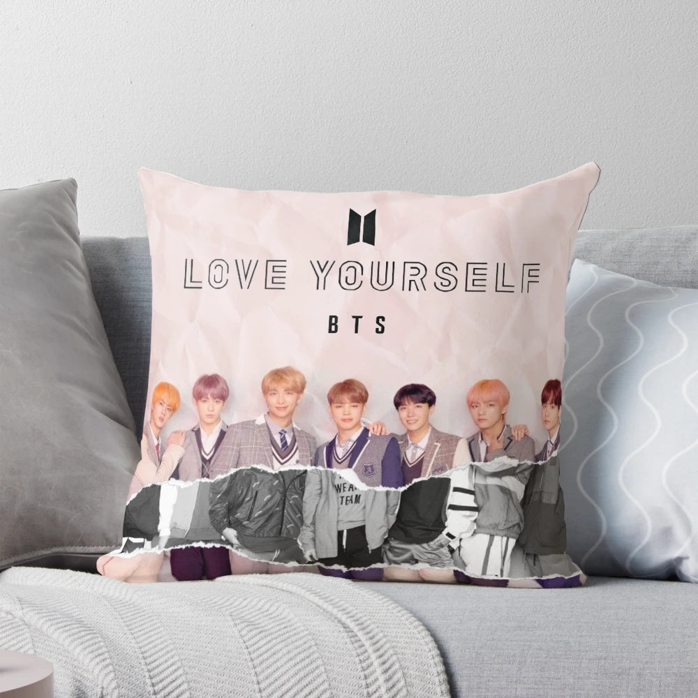 BTS Love Yourself: Answer V Themed Pillow Case for Smartphone