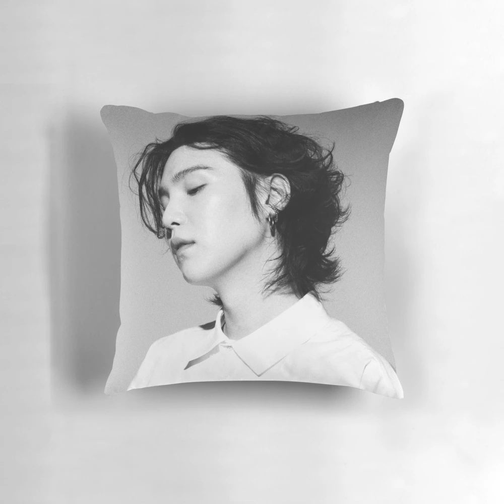 BTS Suga Pillow featuring the talented rapper from the popular K-pop group Bangtan Boys