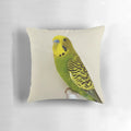 Soft, plush Budgie Pillow - a cozy companion for bird enthusiasts
