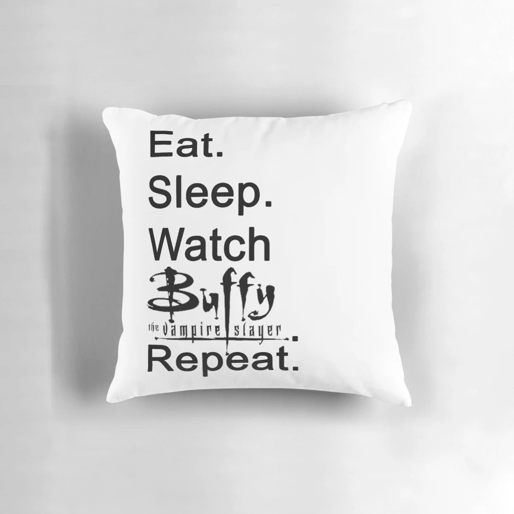 Buffy the Vampire Slayer pillow featuring characters from the popular TV show