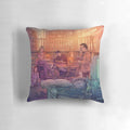 Buffy the Vampire Slayer Scoobies Pillow featuring the show's main characters - Giles, Willow, Xander, and more.