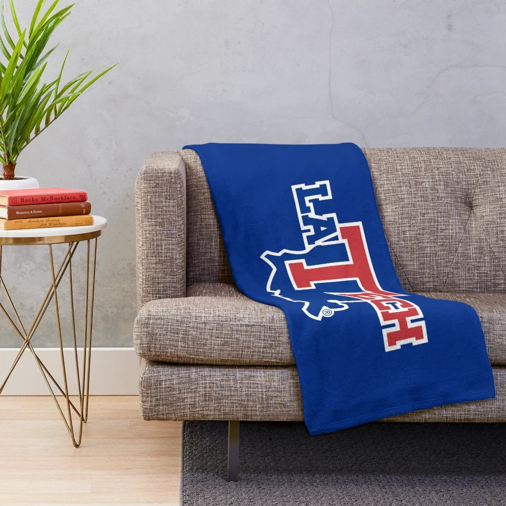 Louisiana Tech Bulldogs-inspired plush blanket