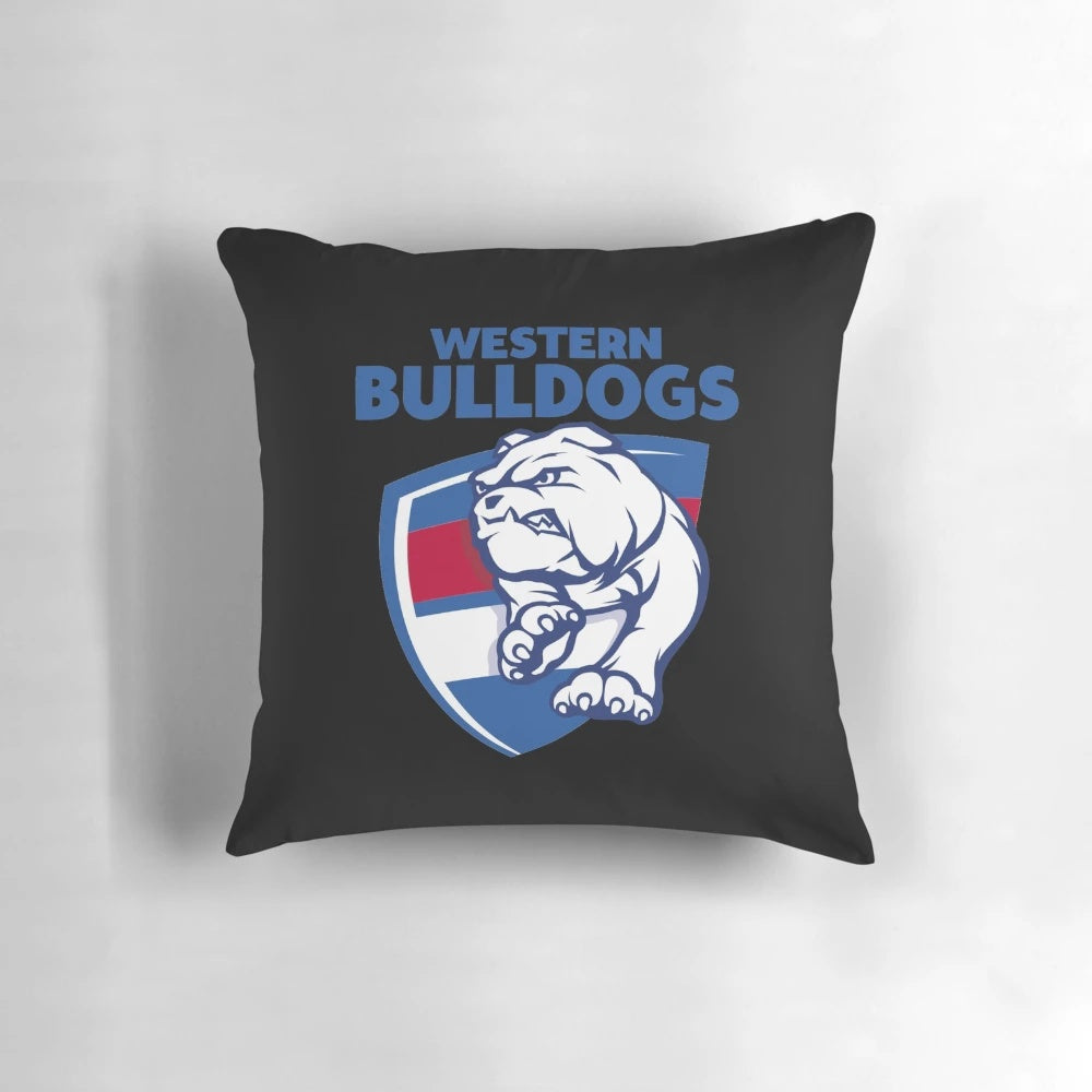 Bulldogs Western City Logo Pillow