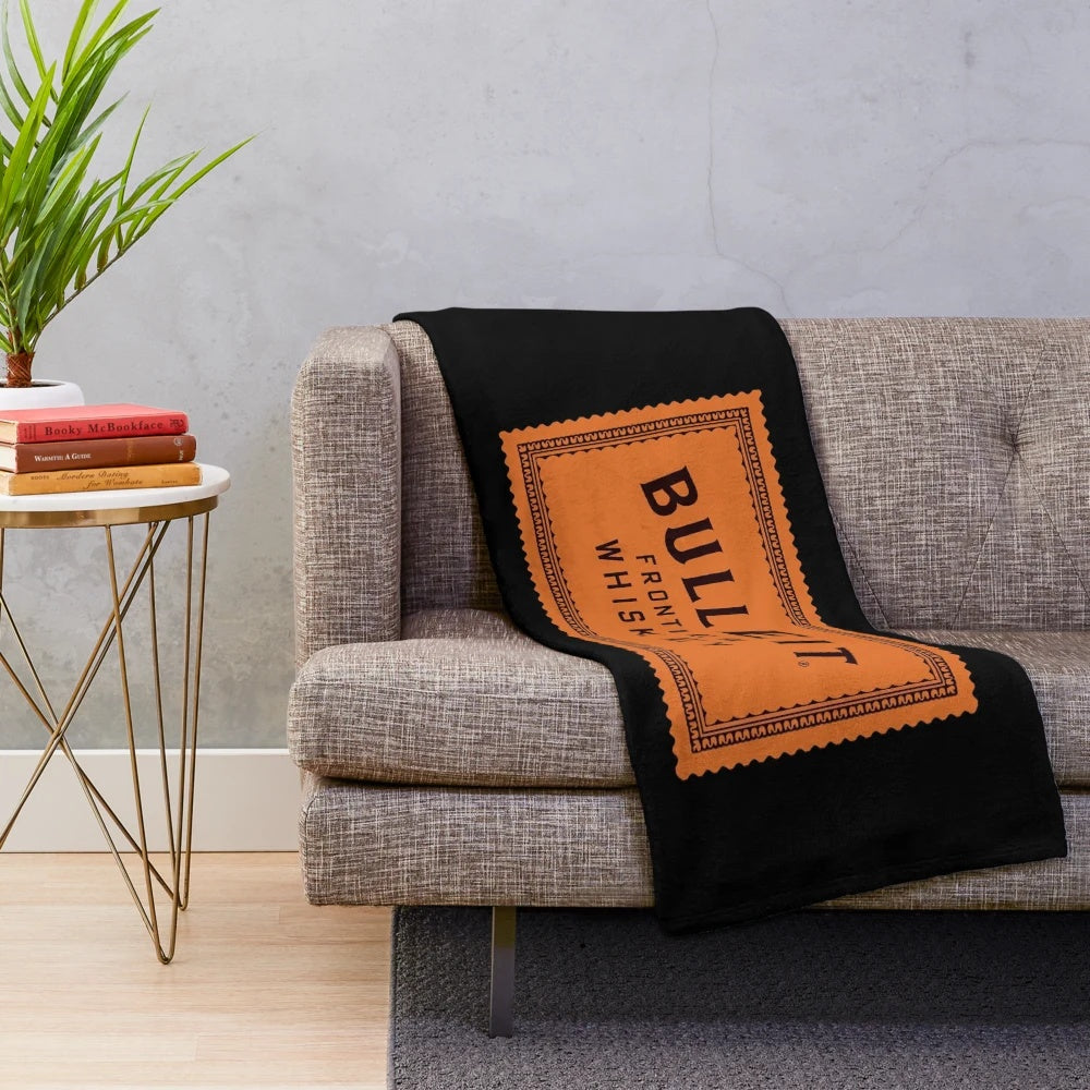 Bulleit Bourbon-Inspired Plush Blanket