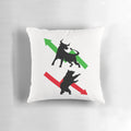 Pillow featuring a bold bull design, representing a bullish stock market and trading