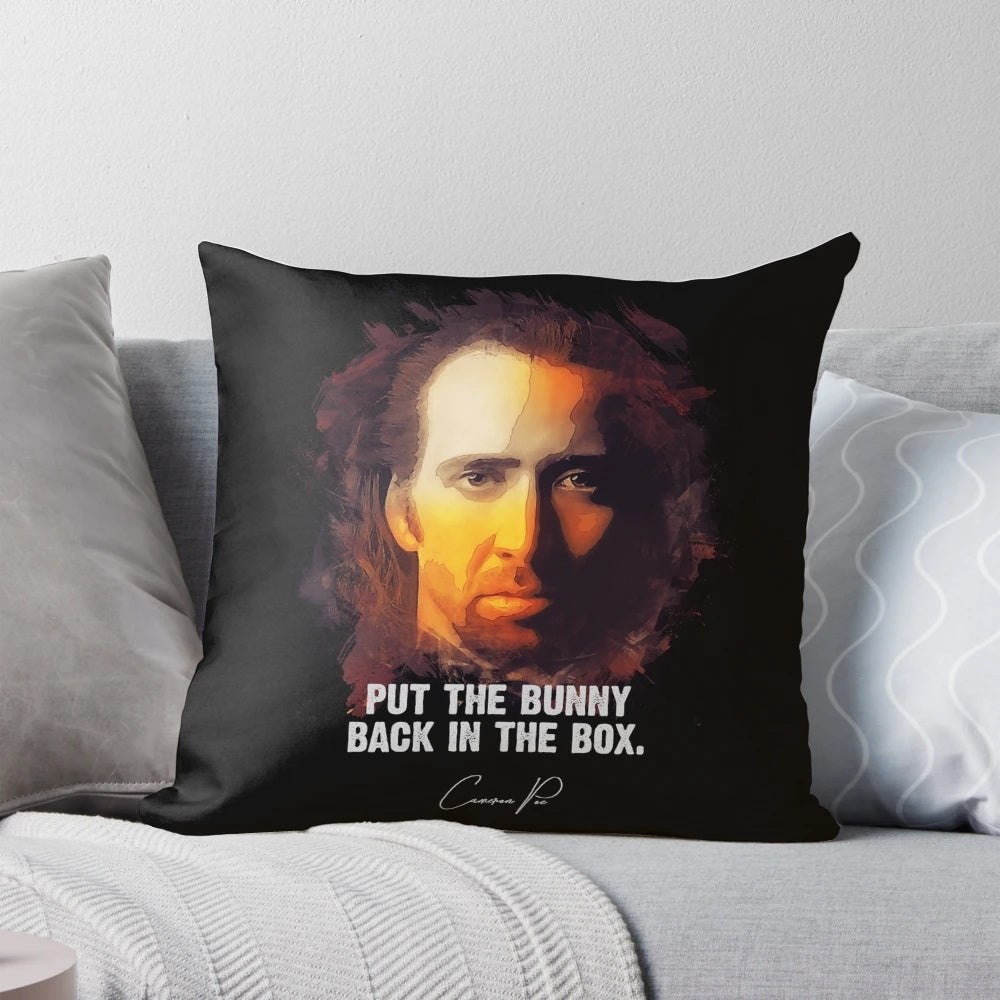 Pillow featuring the iconic character Cameron Poe from the film CON AIR