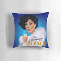 Burned Alejandro Mogollos Dynasty Pillow with Glamorous '80s Inspired Design