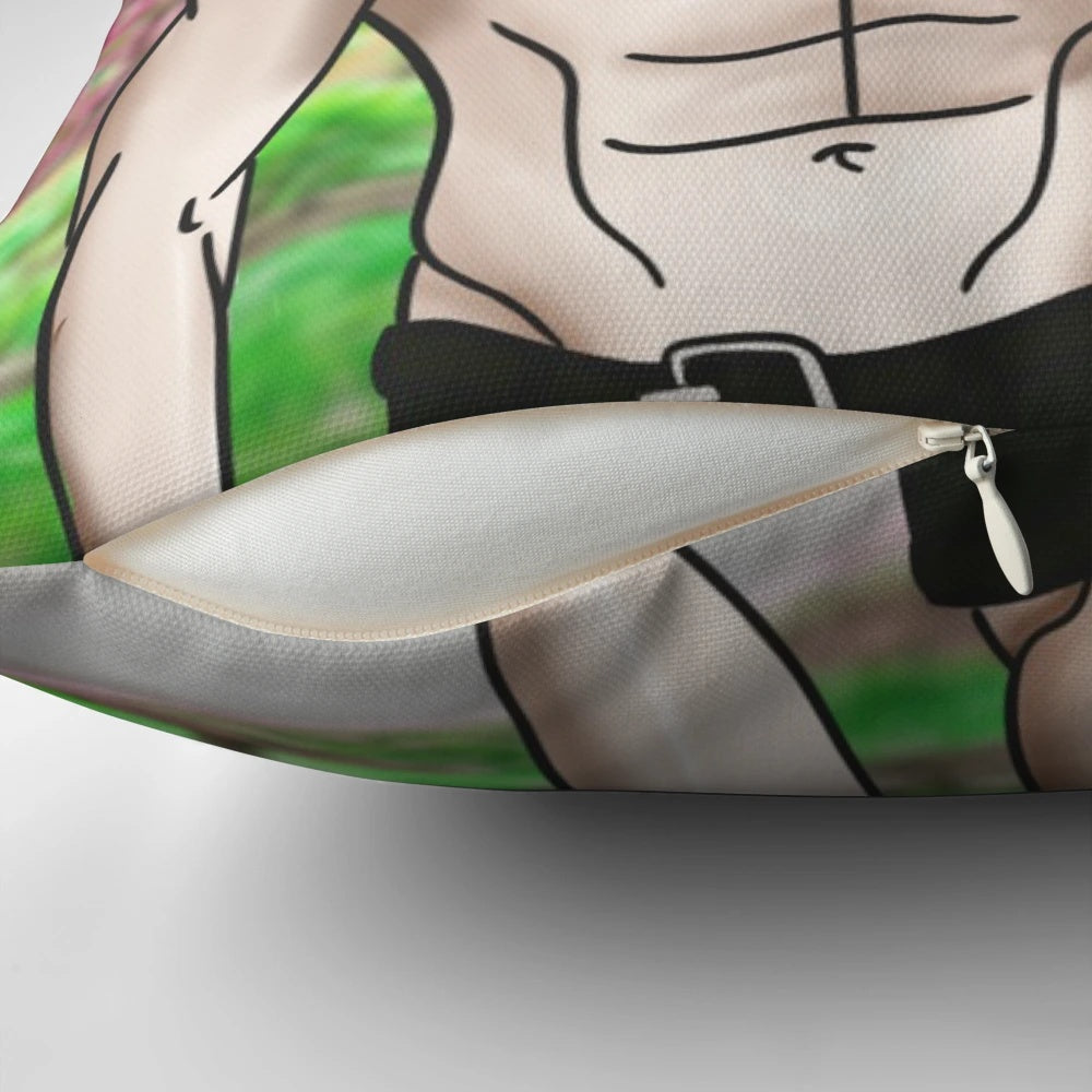 Soft and plush pillow featuring the character Byakuya Togami from the anime series Danganronpa.