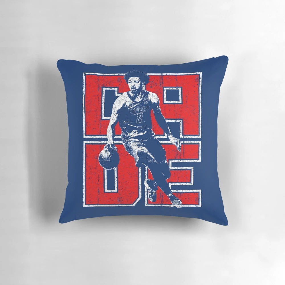 Cade Cunningham Detroit Basketball Player Pillow