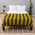 Caitlin Clark Inspired Plush Blanket with Iowa Hawkeyes Design