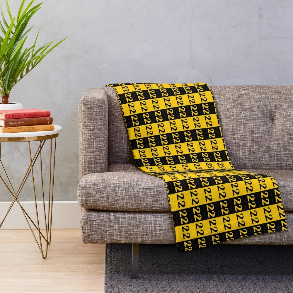 Caitlin Clark Inspired Plush Blanket with Iowa Hawkeyes Design