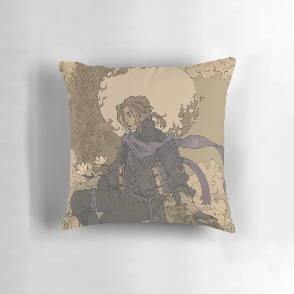 Caleb 02 Dungeons and Dragons Inspired Decorative Pillow