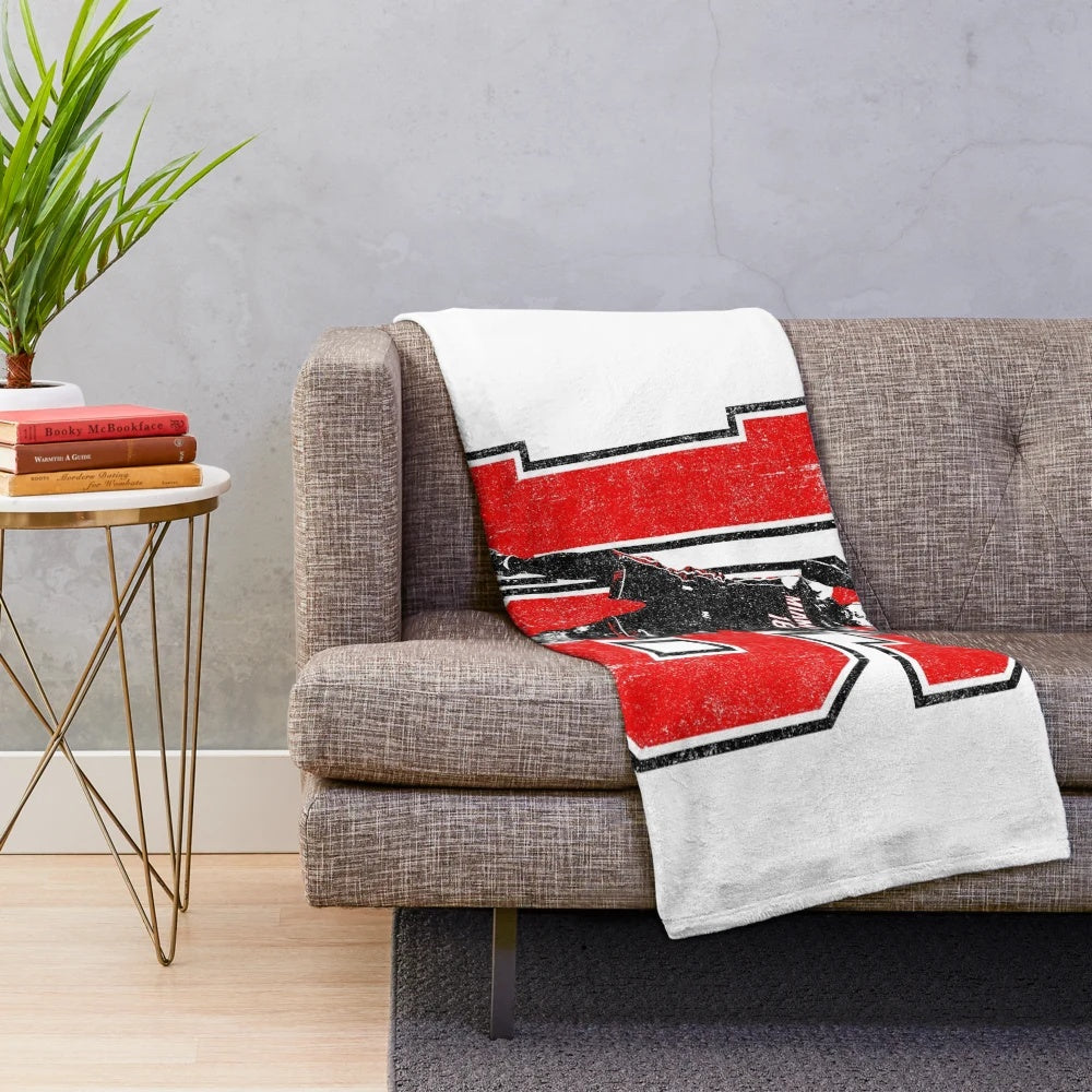 Caleb Martin inspired plush basketball blanket
