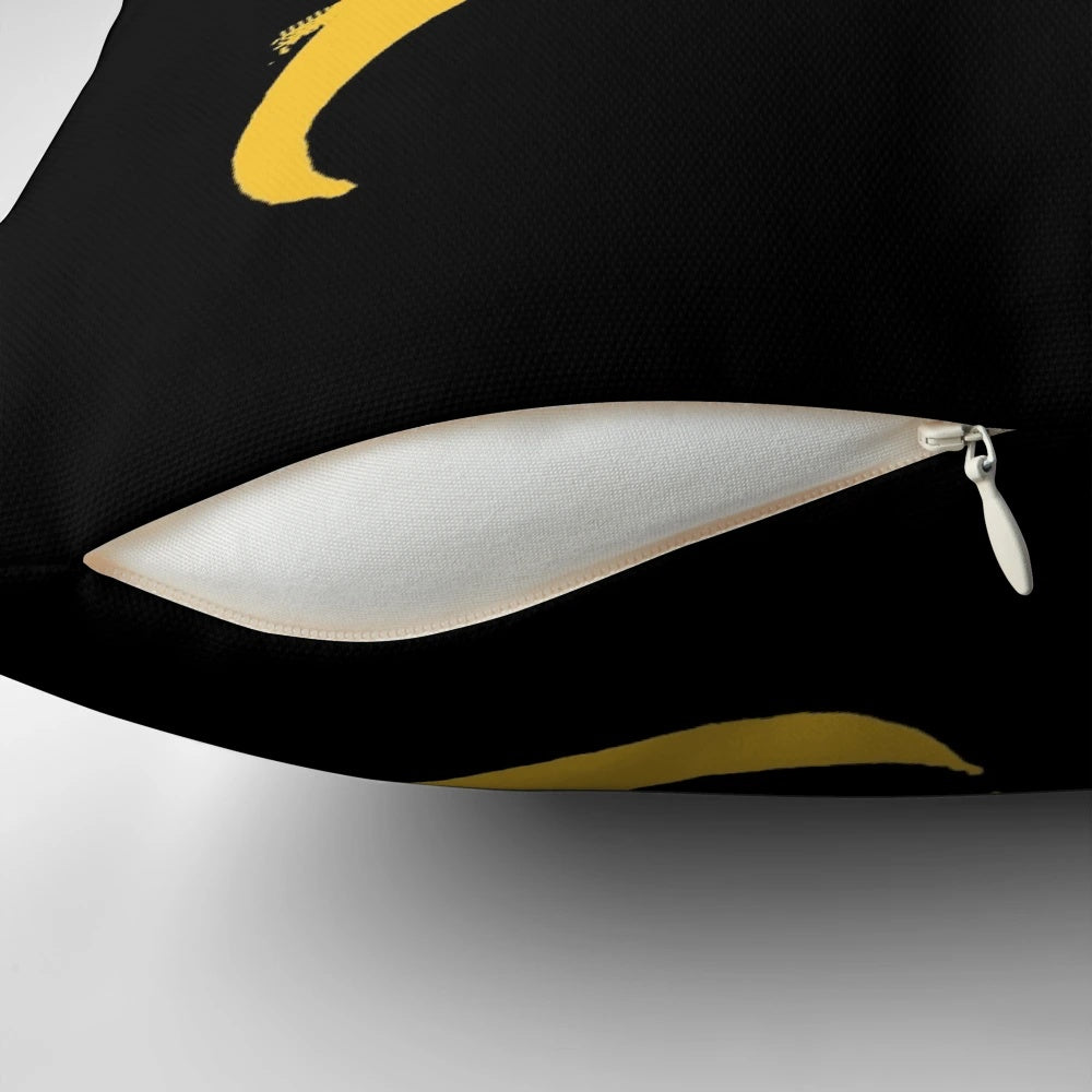 Call of Cthulhu The Yellow Sign Pillow - Featuring the iconic Cthulhu symbol and Lovecraft's cosmic horror themes