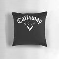 Callaway logo printed on a soft, plush pillow - the perfect home or office decor accent.