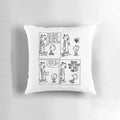Calvin and Hobbes Essential T-Shirt Pillow - Iconic Cartoon Characters