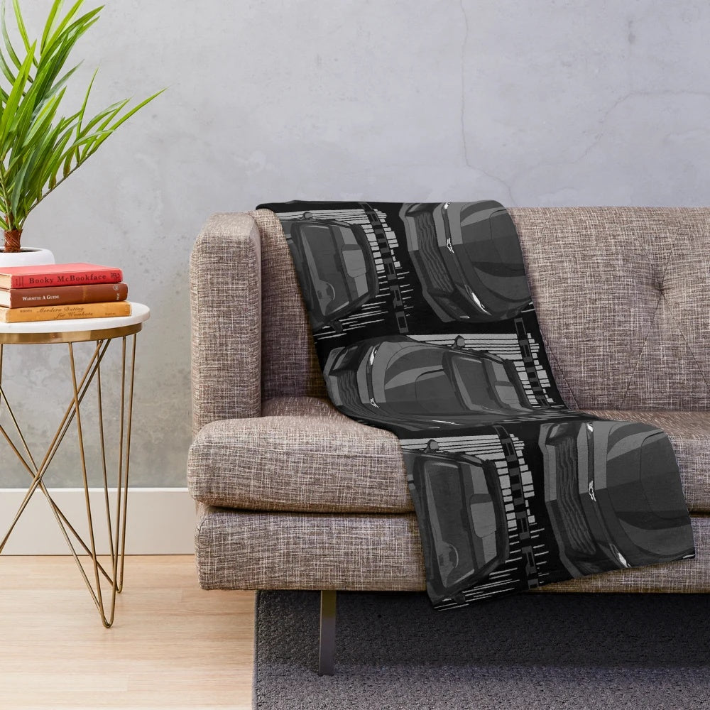 Cozy Camaro ZL1 Inspired Plush Blanket