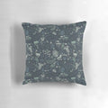 Pillow featuring illustrations of Cambrian Fauna fossils like Opabinia, Anomalocaris, and Trilobites.