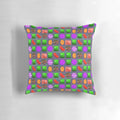 Candy Combo Crush Gaming Pillow - Soft, Plush Decorative Pillow