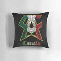 Canelo boxing-inspired unisex essential pillow featuring Mexican style and Saul Alvarez symbol