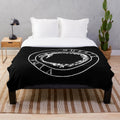Canserbero Inspired Plush Blanket with Venezuela Rap Music and Death Awareness Themes