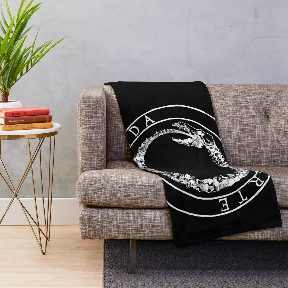 Canserbero Inspired Plush Blanket with Venezuela Rap Music and Death Awareness Themes
