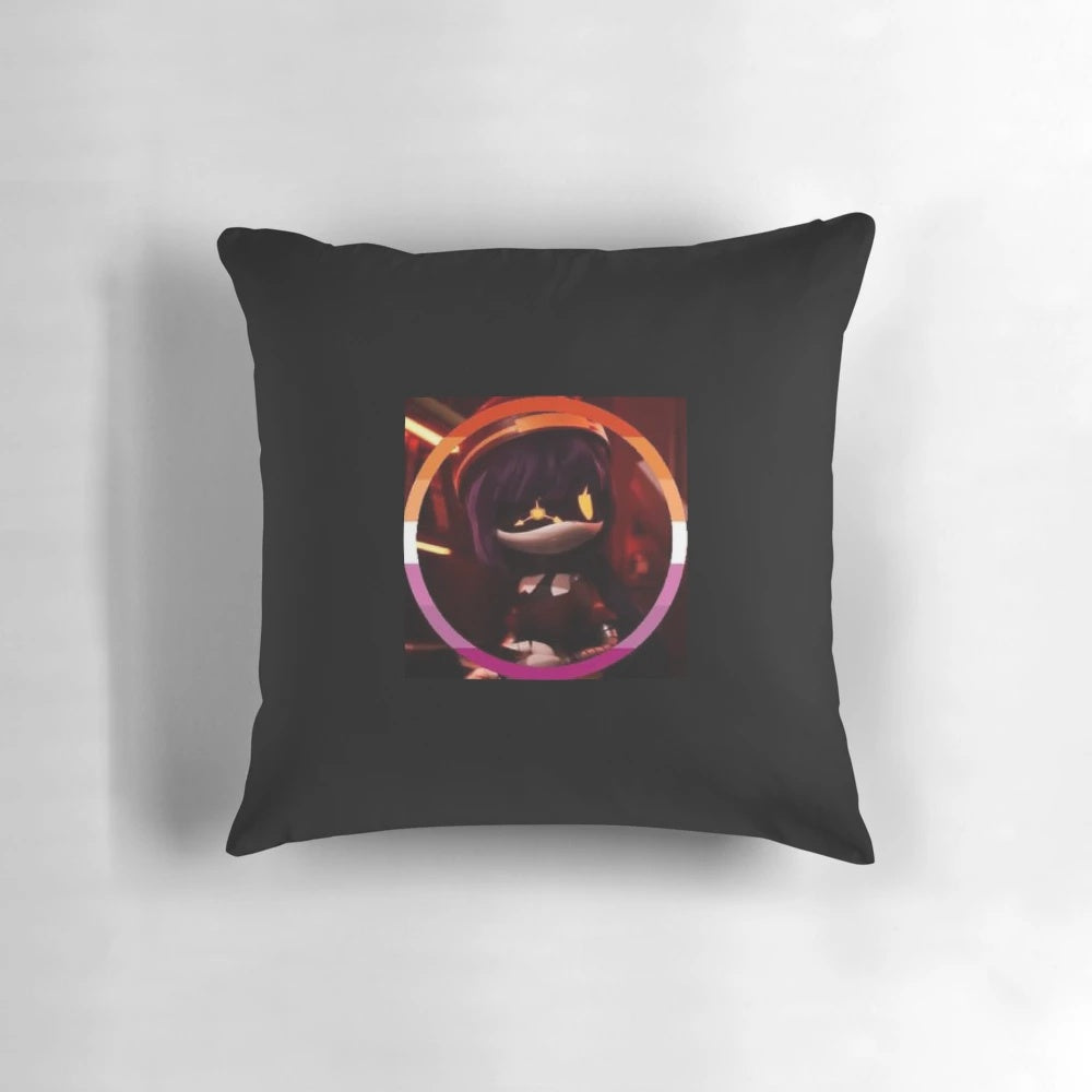 Vibrant and Cozy Murder Drones Anime Pillow