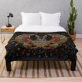 Anubis the Jackal God Plush Blanket