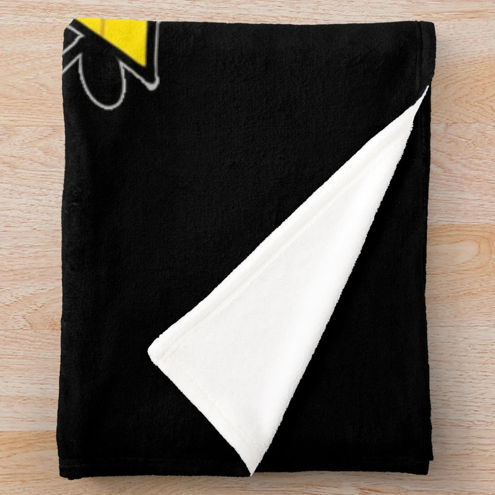 Bill Cipher inspired plush blanket from Gravity Falls