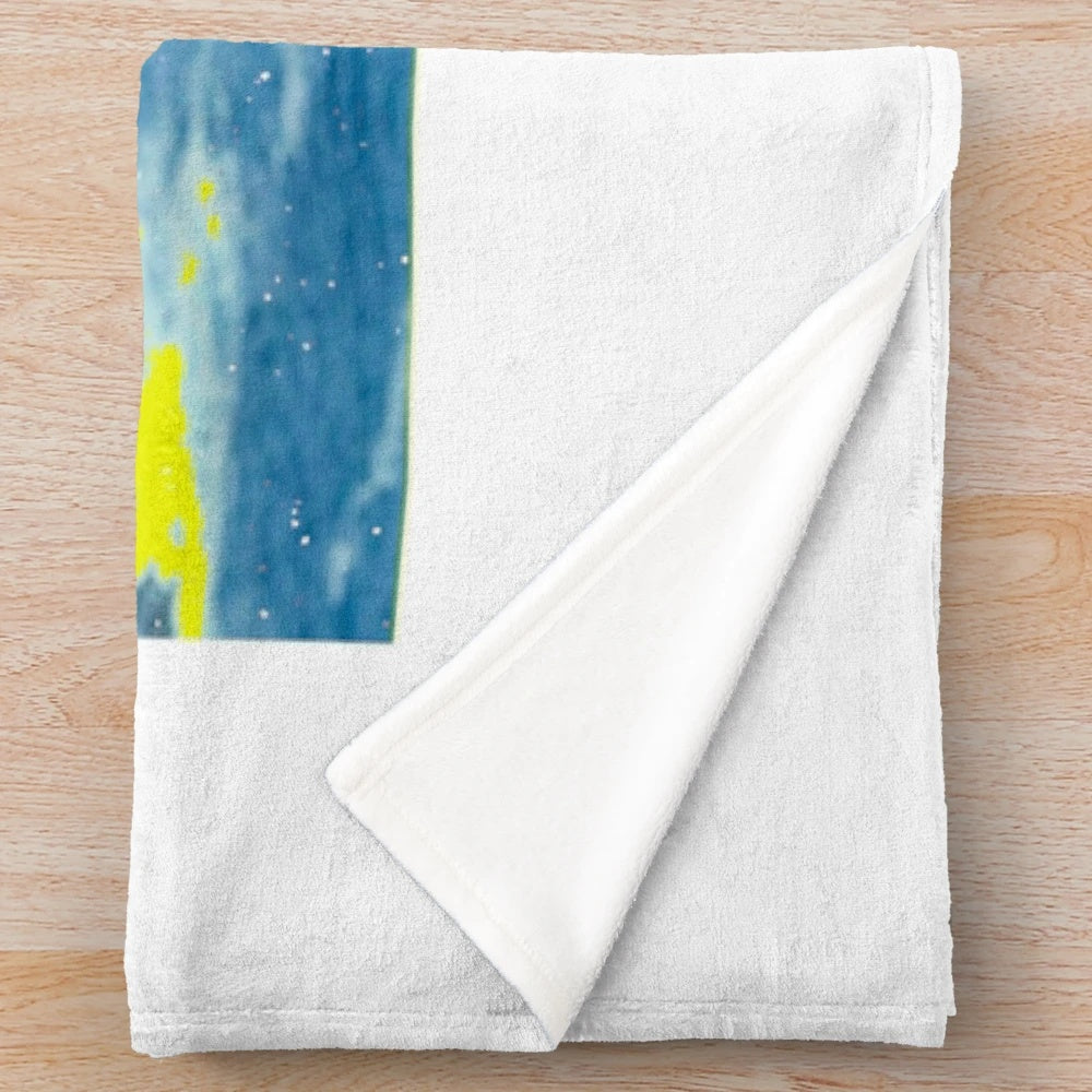 Aesthetic portrait cinema artwork plush blanket