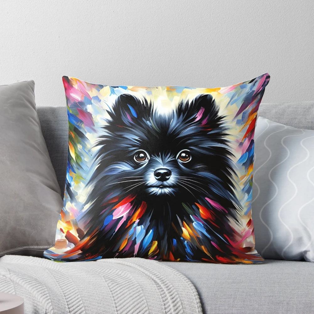 Stunning acrylic print featuring a beautiful German Spitz Mittel dog, perfect for pet lovers.