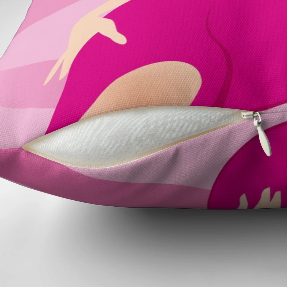 Enchanting MM Kiss Pillow featuring a classic blonde bombshell design