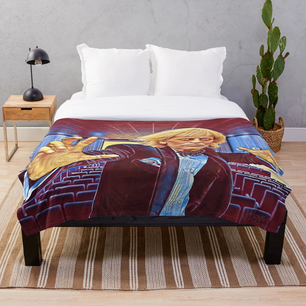 Phantom of Cinema Plush Blanket