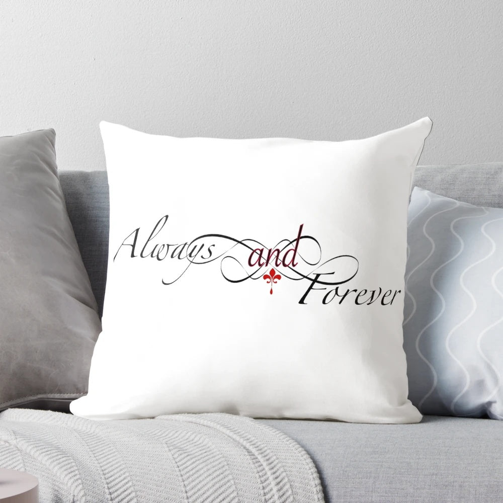 Pillow featuring characters from the supernatural drama The Originals