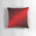Red smoke pillow with mesmerizing light and smoke patterns
