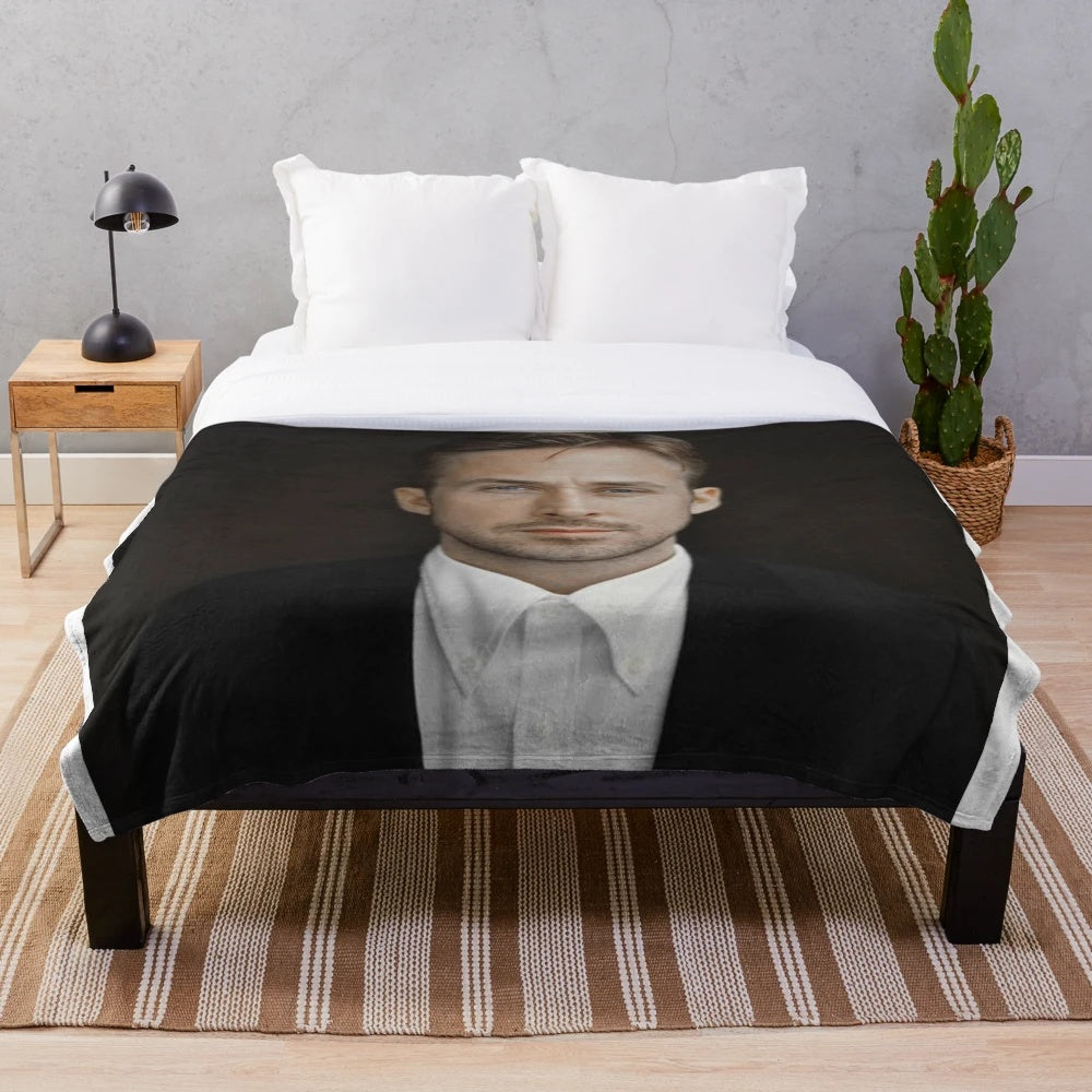 Ryan Gosling Inspired Soft and Cozy Plush Blanket