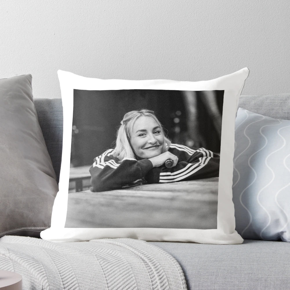 Sarah Connor Pillow - A Cozy Tribute to the Celebrated German Singer