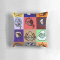 Vibrant sun and moon pillow showcasing the beauty of celestial phenomena