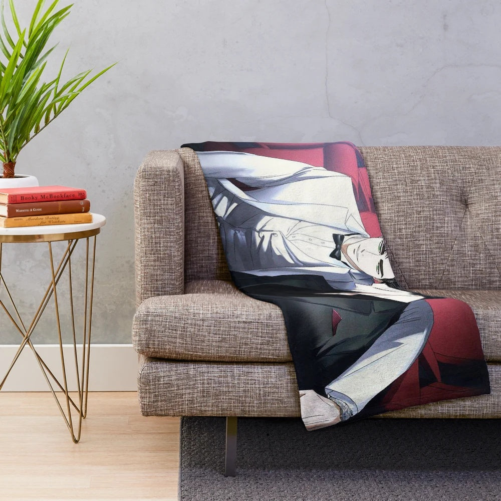 Under The Green Light BL Plush Blanket featuring Jin Cheong Woo and Matthew Rayner