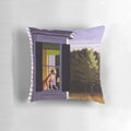 Edward Hopper-inspired Pillow featuring the iconic "Cape Cod Morning" painting