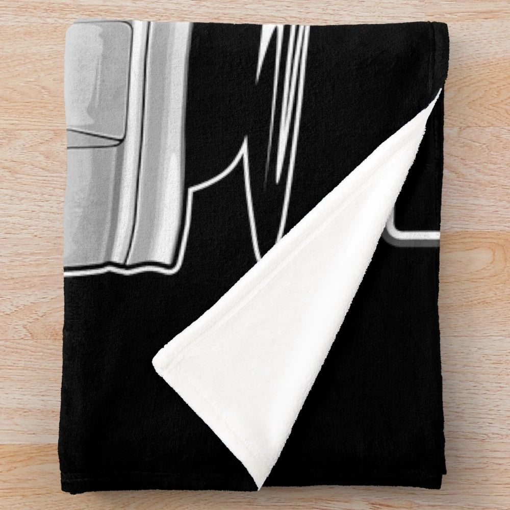Car-Inspired Plush Blanket with Cozy, Soft Design