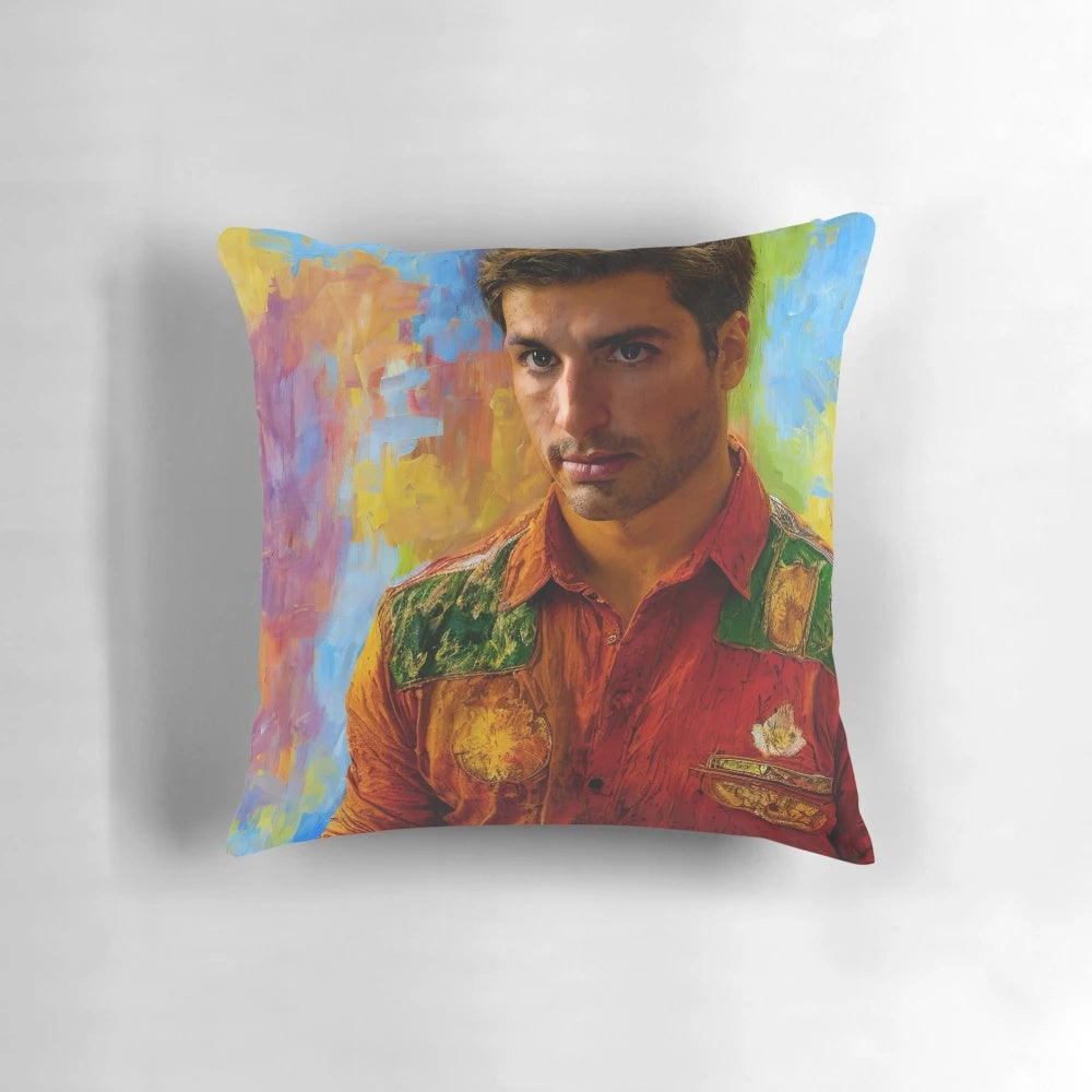 Carlos Sainz Formula 1 Pillow with CS55 and Smooth Operator Design