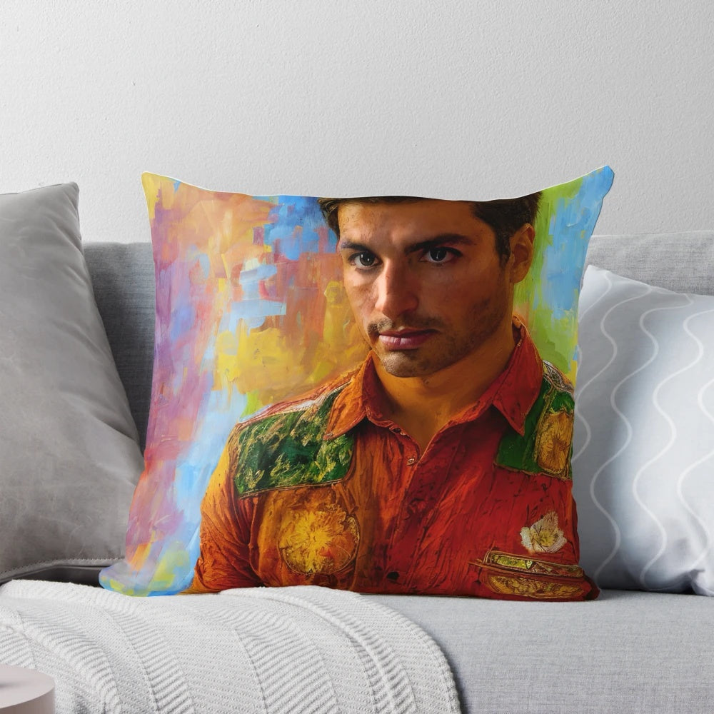 Carlos Sainz Formula 1 Pillow with CS55 and Smooth Operator Design