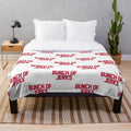 Carolina Hurricanes inspired plush blanket