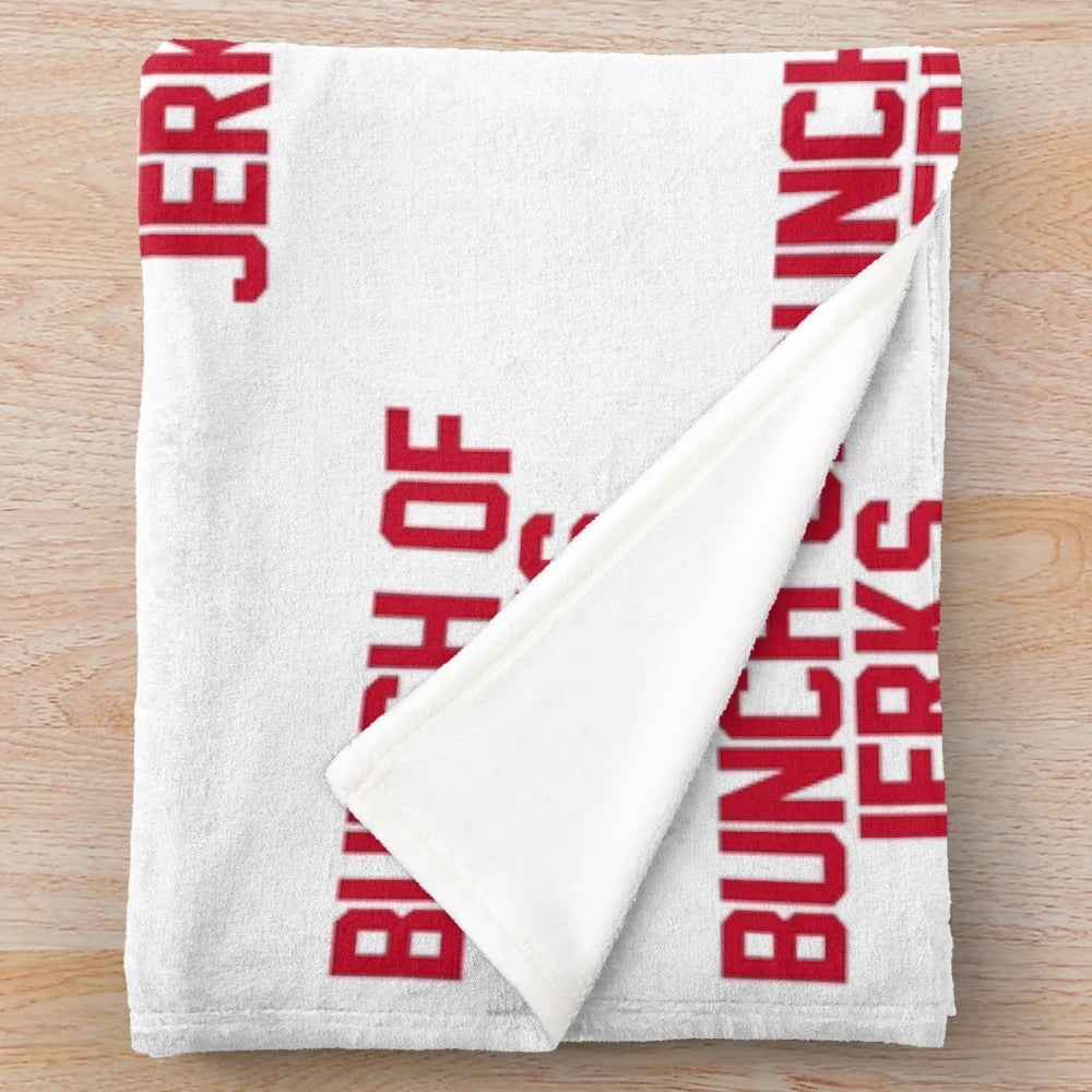 Carolina Hurricanes inspired plush blanket