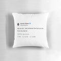 Carrie Fisher "Only Obi-Wan Kenobi" Funny Star Wars Pillow