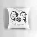 Supernatural Wayward Son Pillow featuring the Winchesters from the TV show Carry On